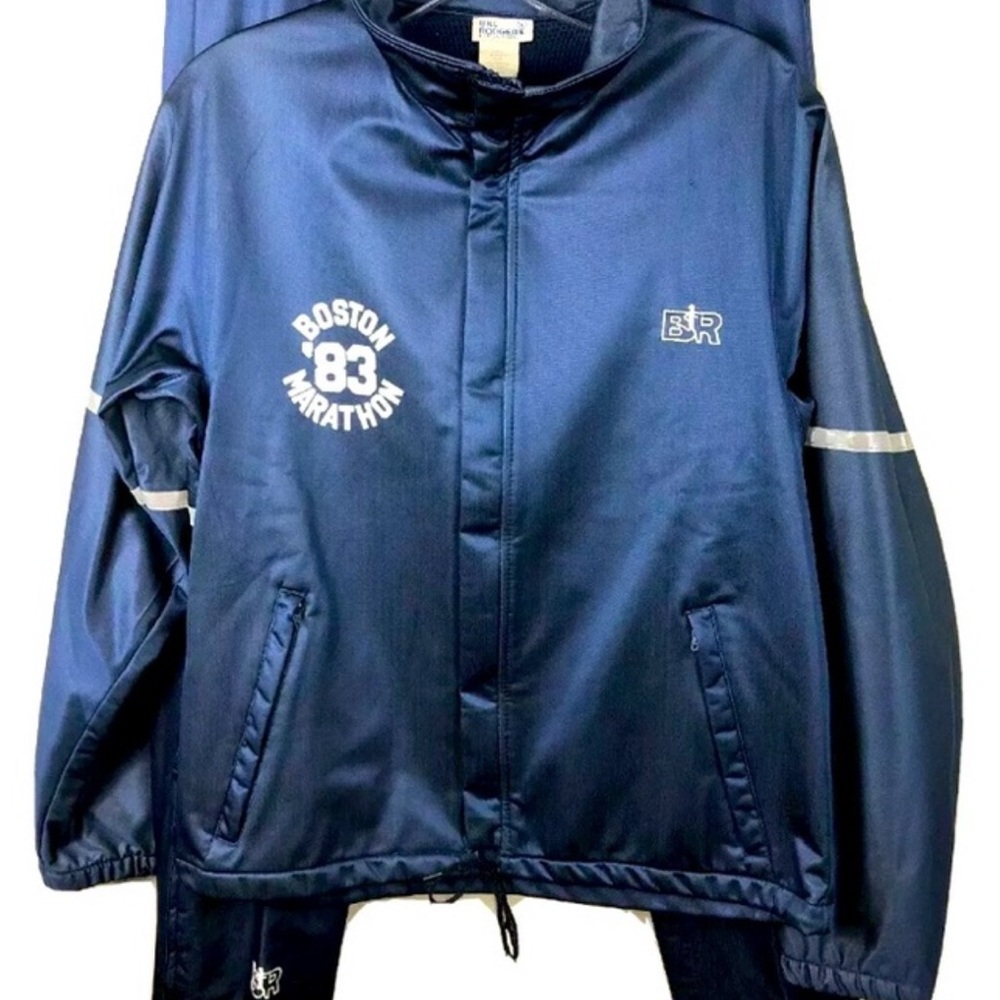 Boston Marathon Bill Rodgers Vintage 1983 Tracksuit Jacket Jogging Pants
- Small